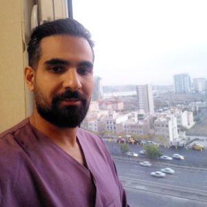 رامین چهاردولی درمانگر زخم بیمارستان تریتا